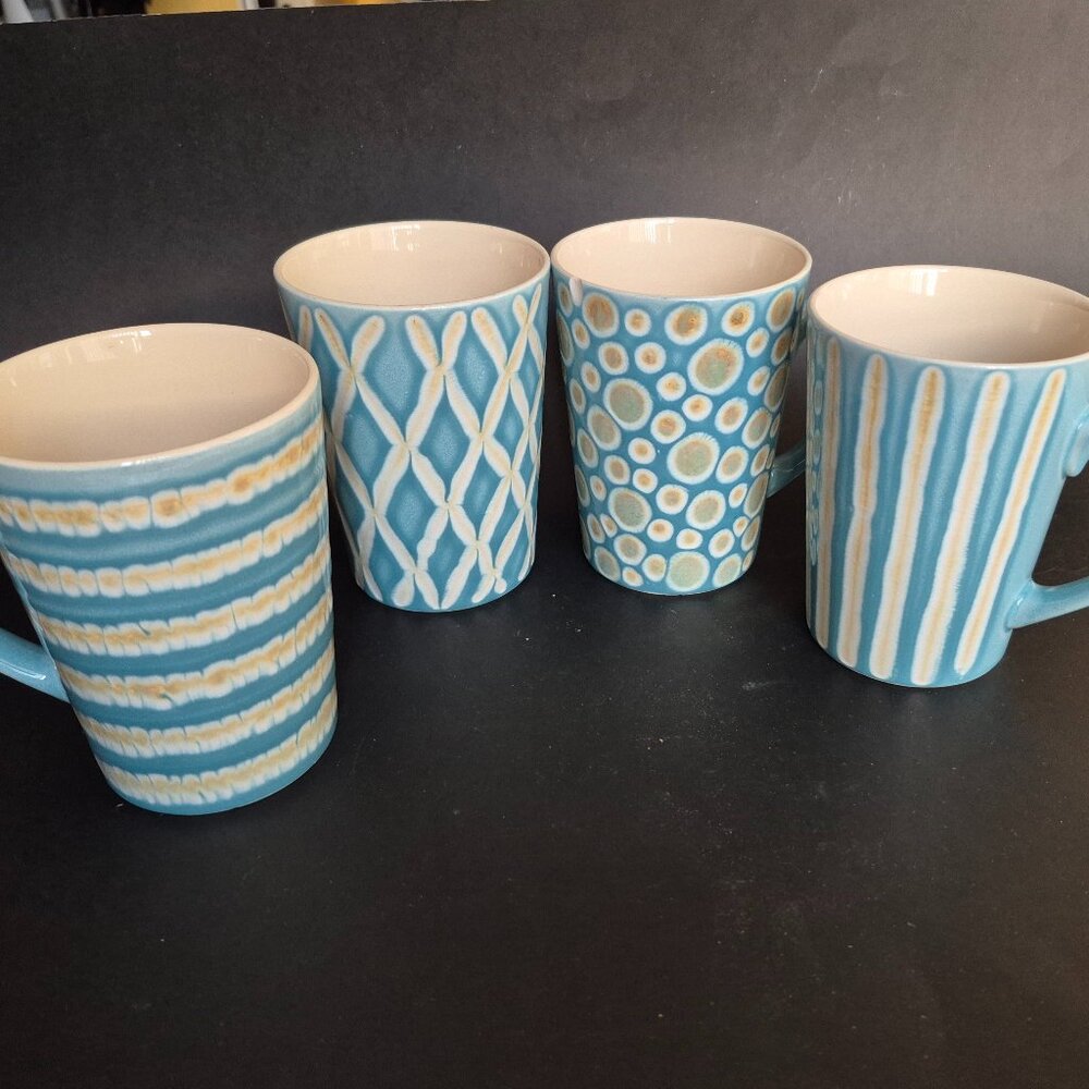 Set of 4 Large Mugs